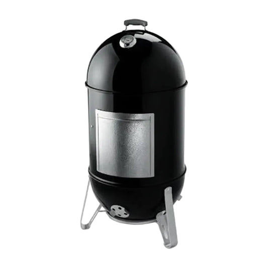 47cm Vertical Charcoal Smoker with Porcelain-Enameled Architecture