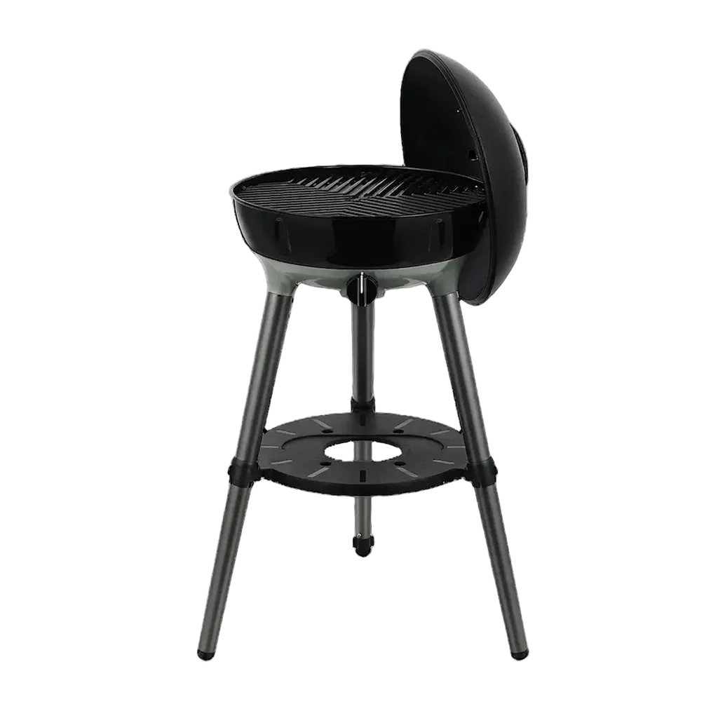 Free-Standing Outdoor Gas BBQ with Integrated Paella Pan System