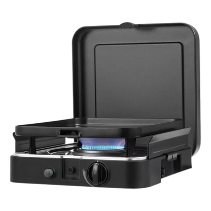 Single-Burner Turbo Gas Stove with Quick-Release Interface and FFD Safety