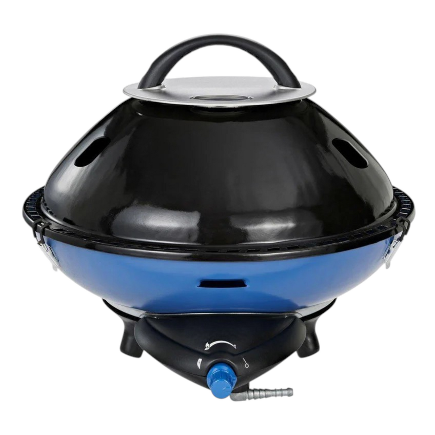 Family-Sized Round Outdoor Gas Grill & High-Power Camp Stove Station