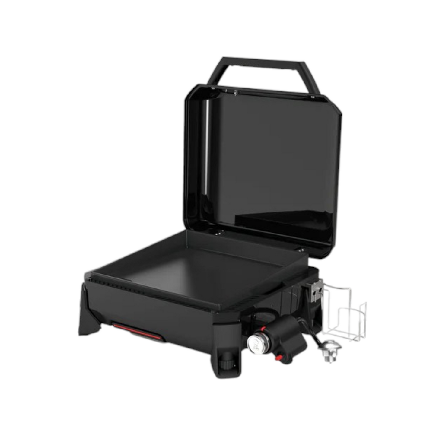 Single-Burner Tabletop Gas Griddle with High-Stability Cast Iron Surface