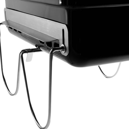 Portable Rectangle Charcoal BBQ Grill with Swivel Locking Legs