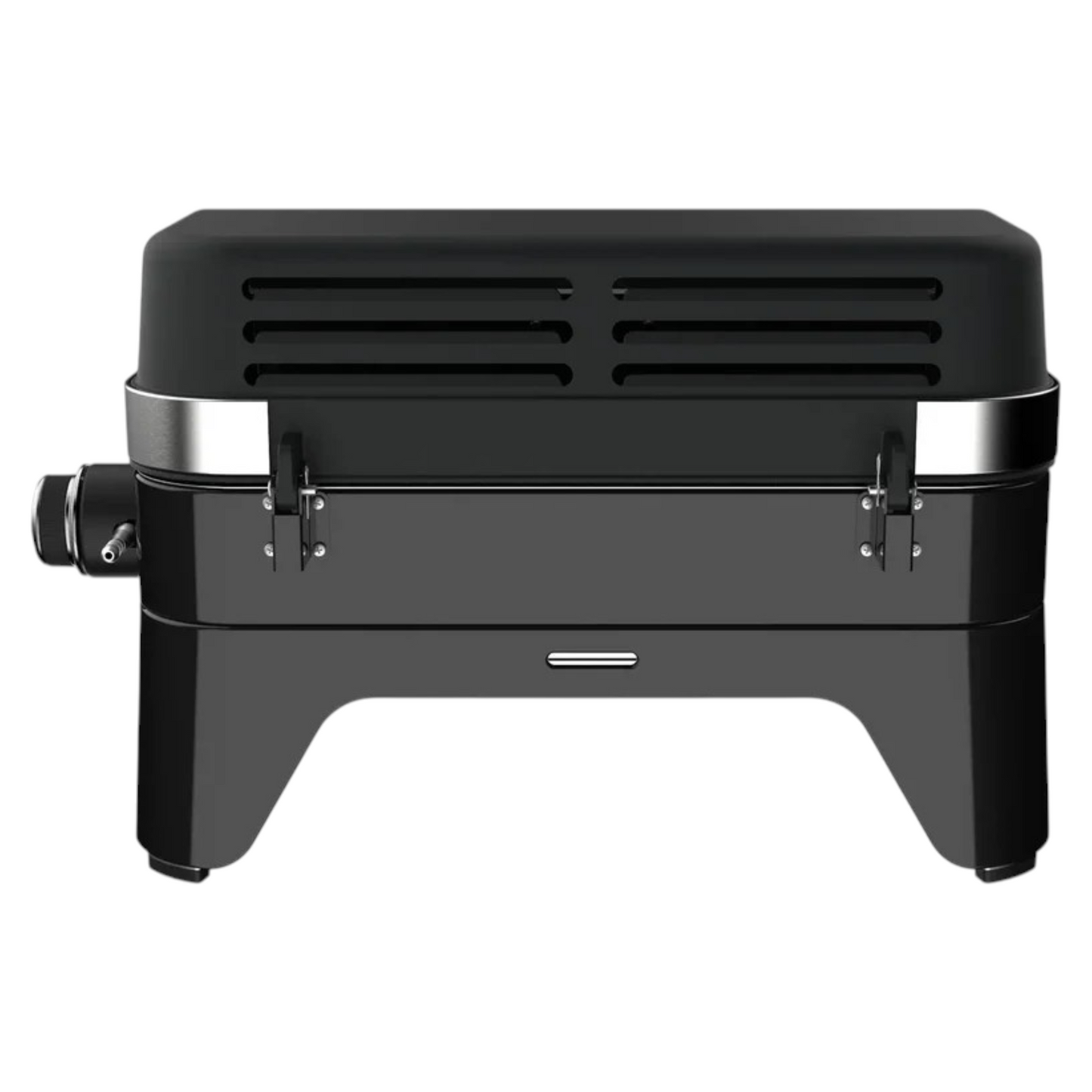 Ultra-Portable Single-Burner Tabletop Gas Grill with Cast Aluminum Plate (Refillable Cylinder System)