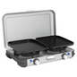 Dual-Burner Portable Camping Stove & Grill System (CV Cartridge Connection)