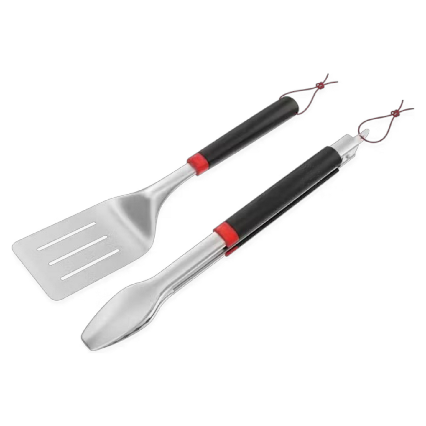 Heavy-Duty Stainless Steel Precision Barbecue Tongs with Soft-Touch Grip