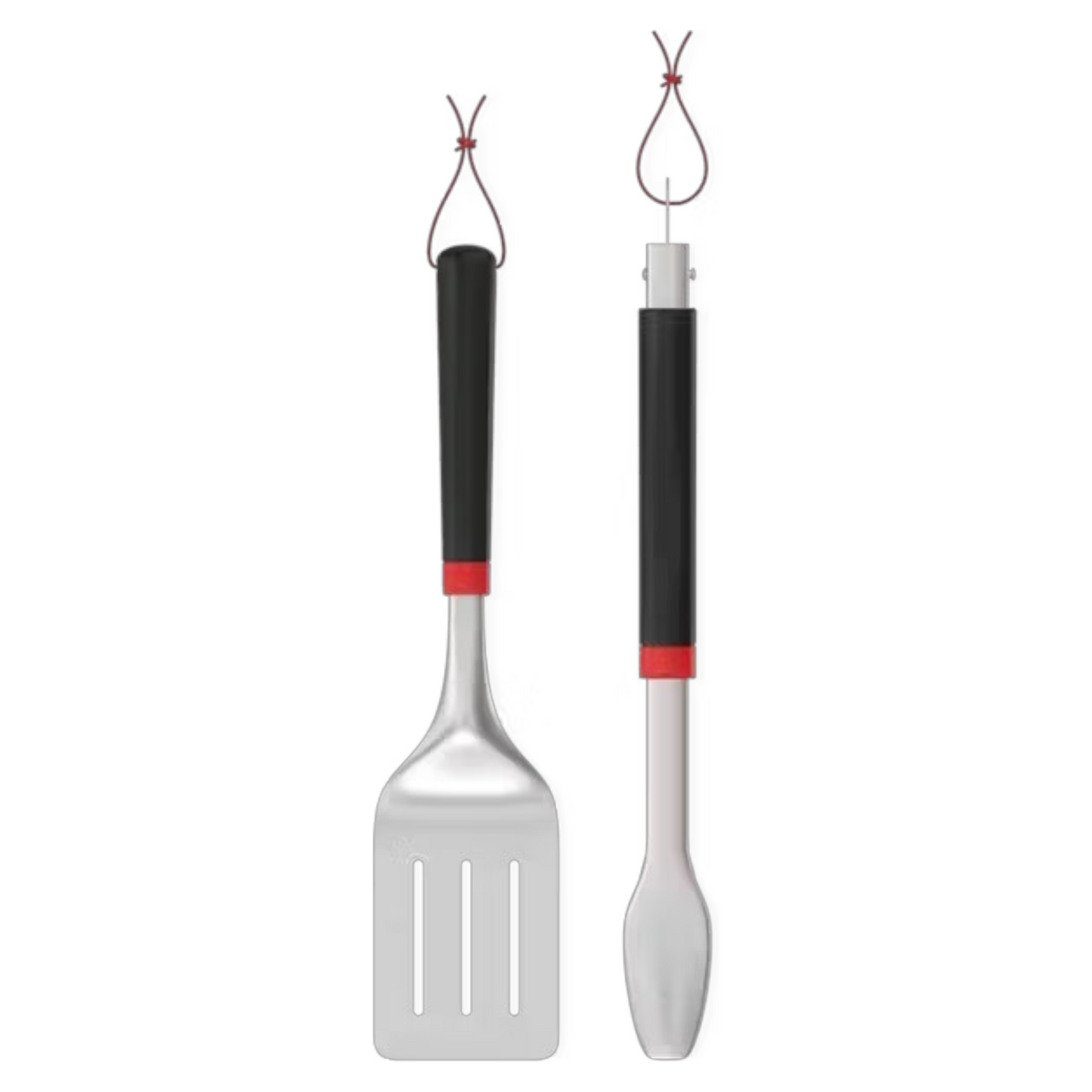 Heavy-Duty Stainless Steel Precision Barbecue Tongs with Soft-Touch Grip
