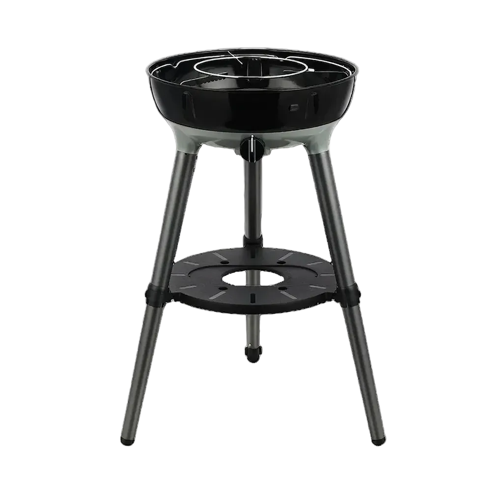 Free-Standing Outdoor Gas BBQ with Integrated Paella Pan System