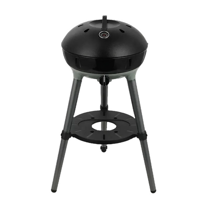 Free-Standing Outdoor Gas BBQ with Integrated Paella Pan System