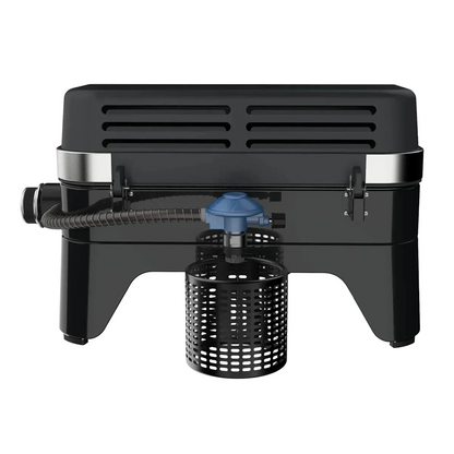 Ultra-Portable Single-Burner Tabletop Gas Grill with Cast Aluminum Plate (CV Cartridge System)