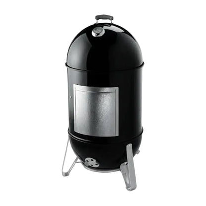 47cm Vertical Charcoal Smoker with Porcelain-Enameled Architecture
