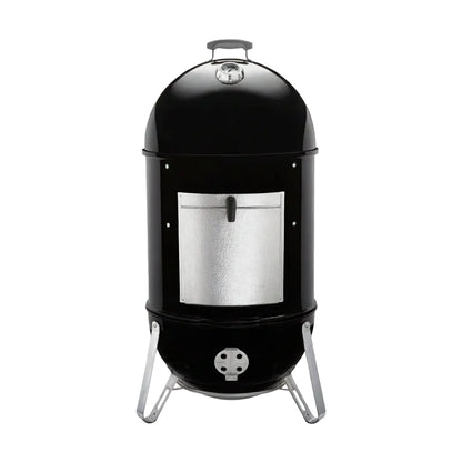 47cm Vertical Charcoal Smoker with Porcelain-Enameled Architecture
