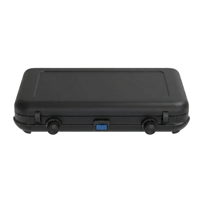Dual-Burner Tabletop Gas Stove with Enhanced FlameShield Technology