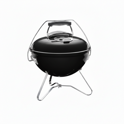 37cm Portable Charcoal Barbecue with Tuck-N-Carry Lid Lock